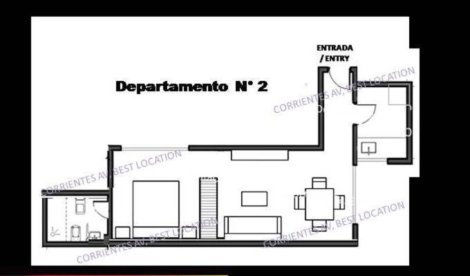 Corrientes Av, Best Location Buenos Aires Ngoại thất bức ảnh